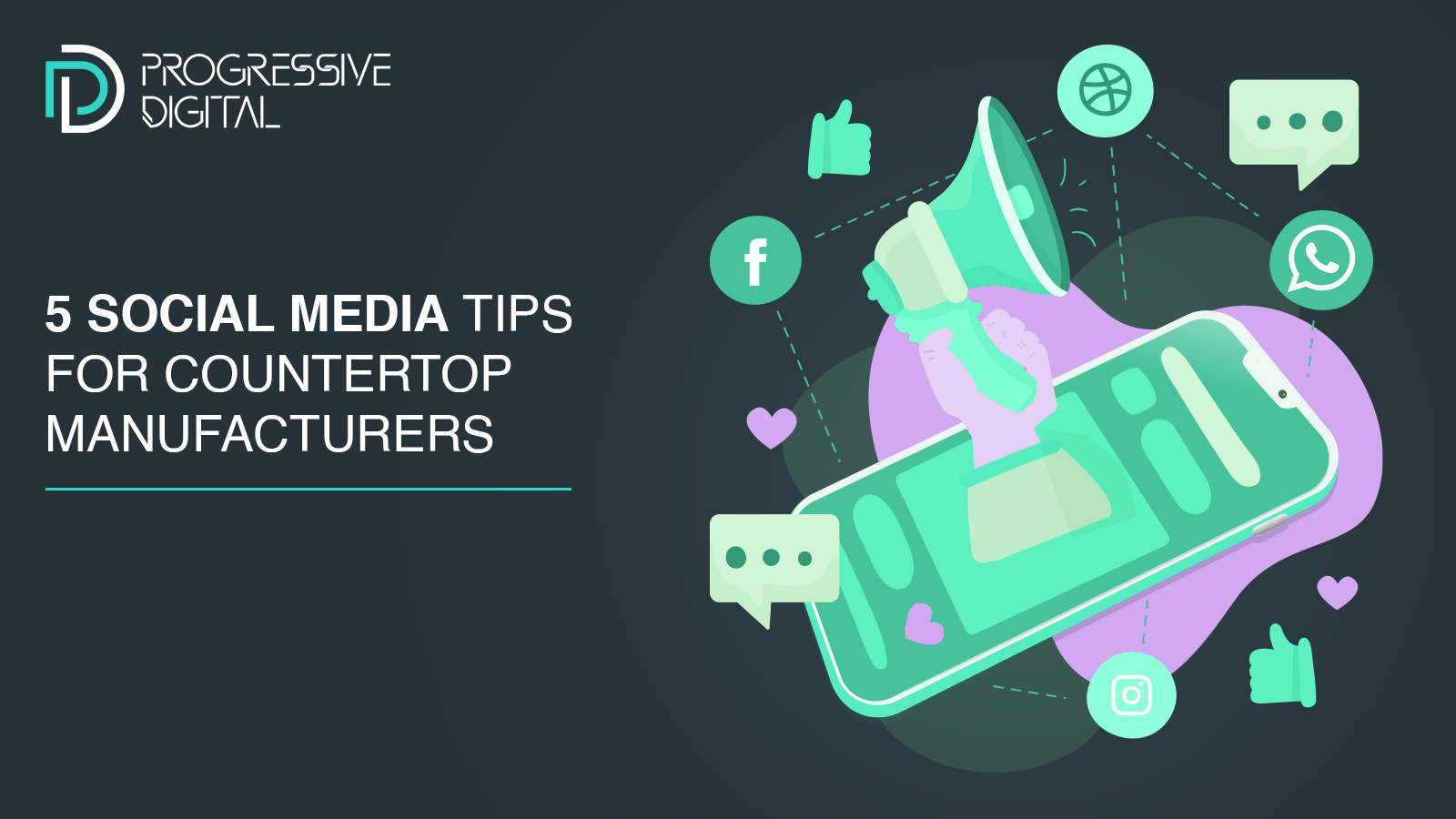 5 Social Media Tips for Countertop Manufacturers